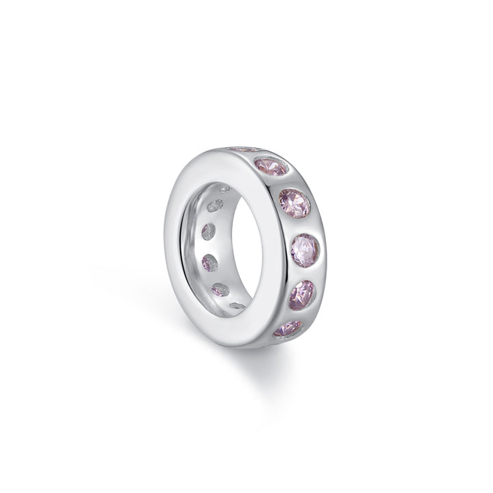 Petite Birthstone Rondelle Charm