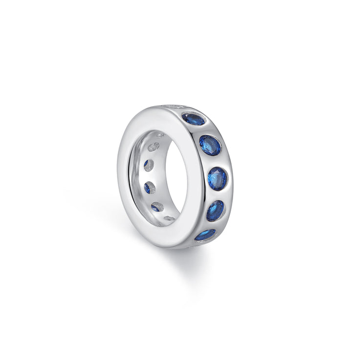Petite Birthstone Rondelle Charm