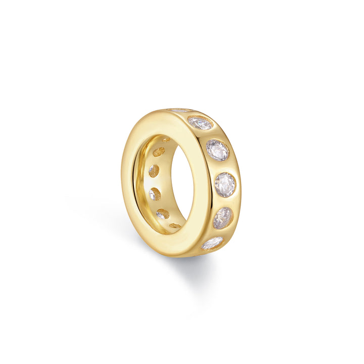 Petite Birthstone Rondelle Charm