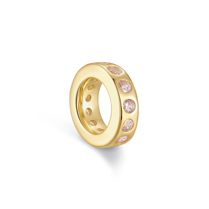Petite Birthstone Rondelle Charm