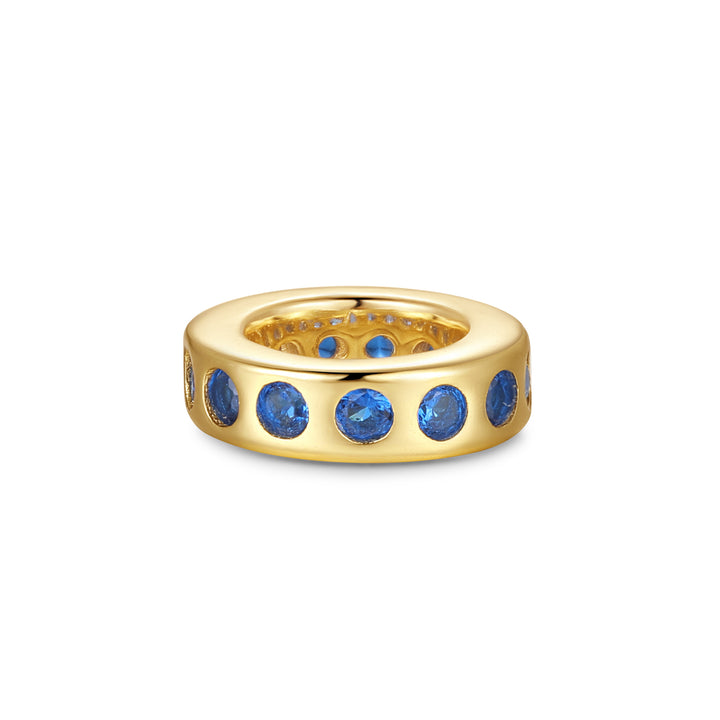 Petite Birthstone Rondelle Charm