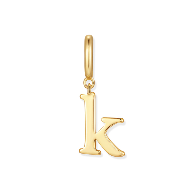 Waterproof Initial Charm
