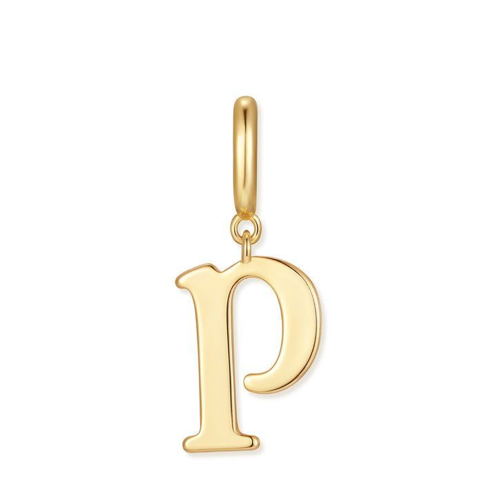 Waterproof Initial Charm