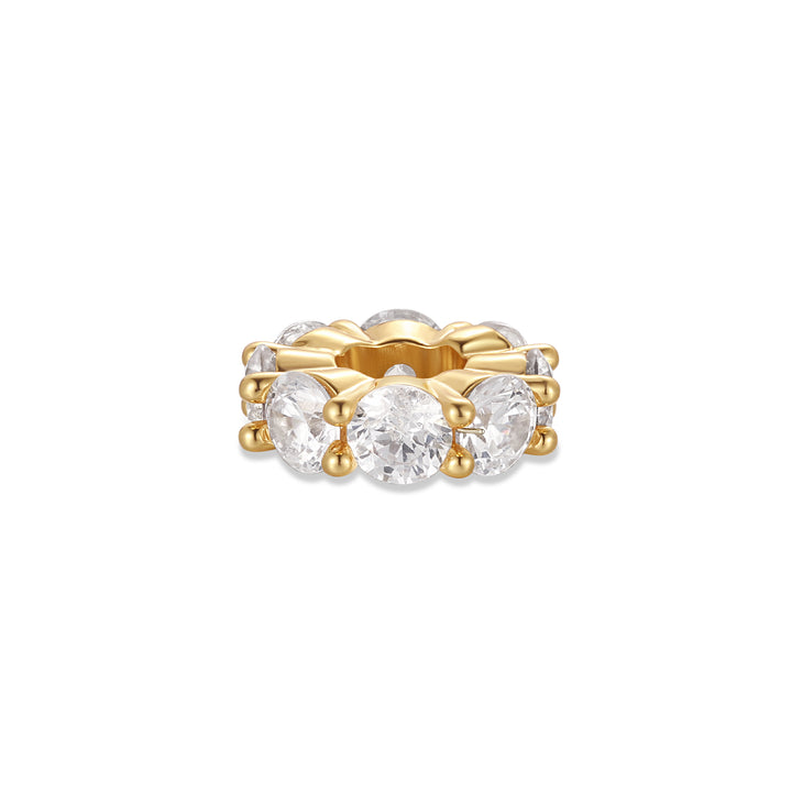 Crystal Spacer Charm