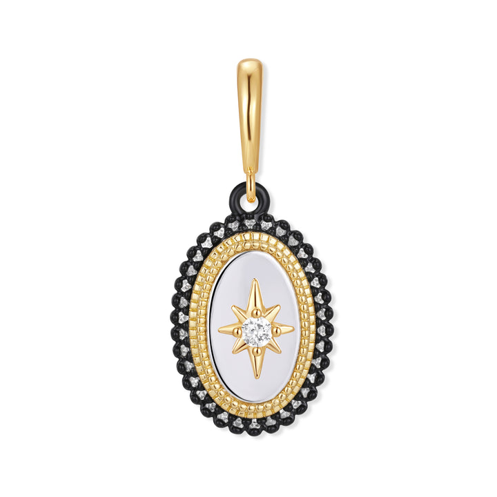 Celestial Compass Charm