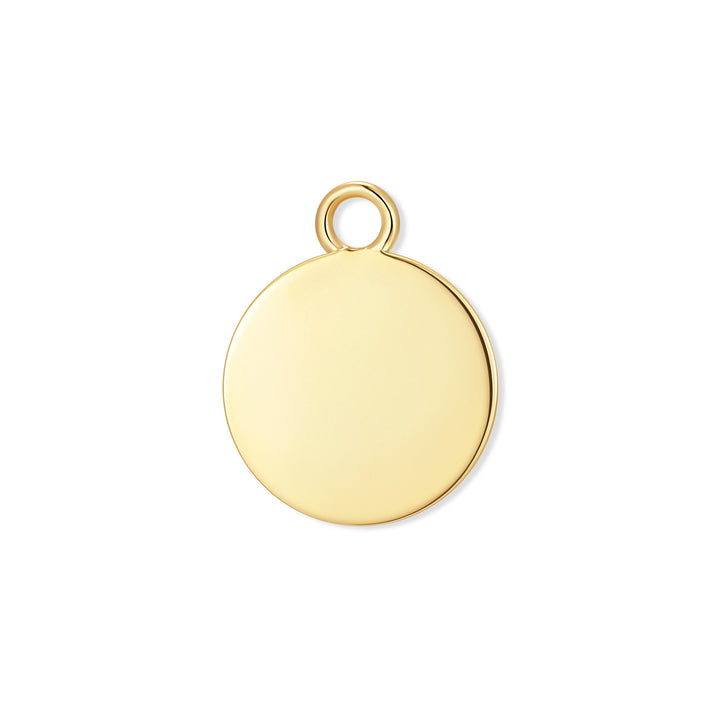 Gold Initial Disc