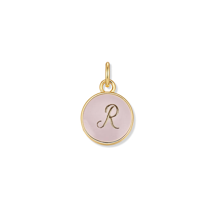 Lavender Initial Disc