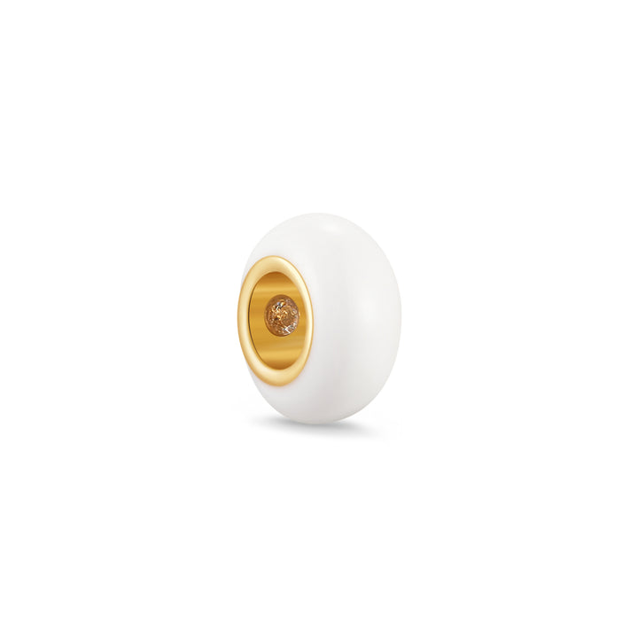 Birthstone Enamel Bead