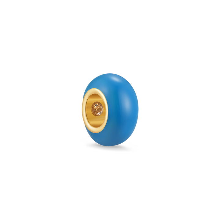 Birthstone Enamel Bead