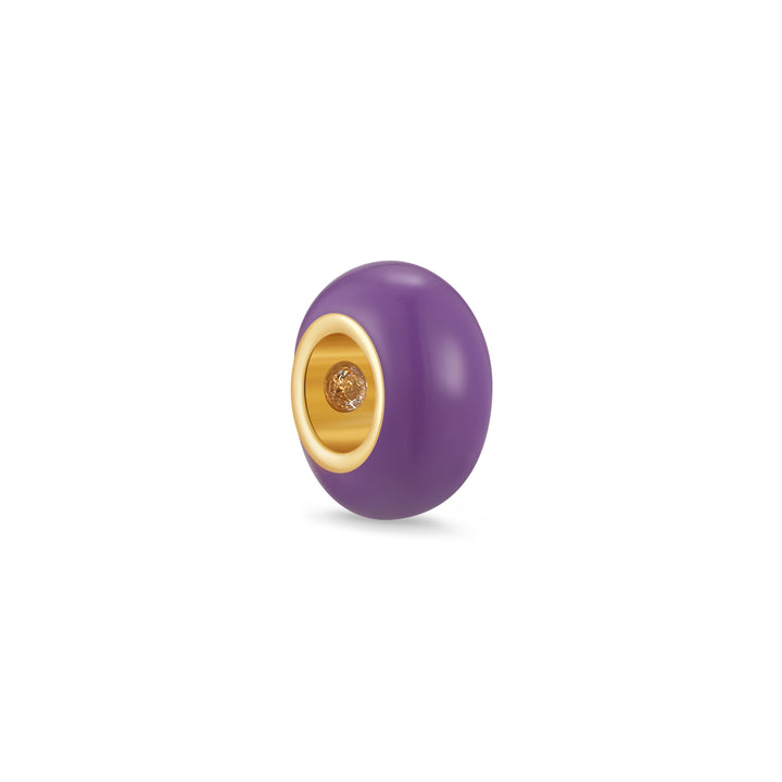 Birthstone Enamel Bead