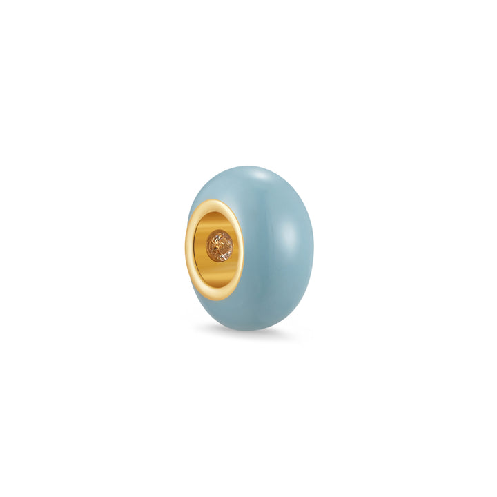 Birthstone Enamel Bead
