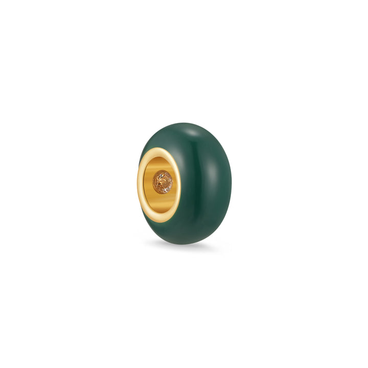 Birthstone Enamel Bead