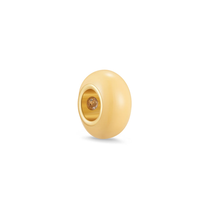 Birthstone Enamel Bead