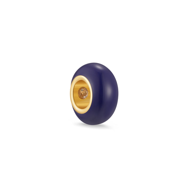 Birthstone Enamel Bead