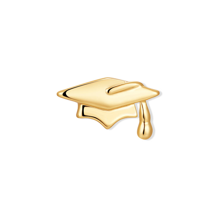 Graduation Cap Floating Locket Charm