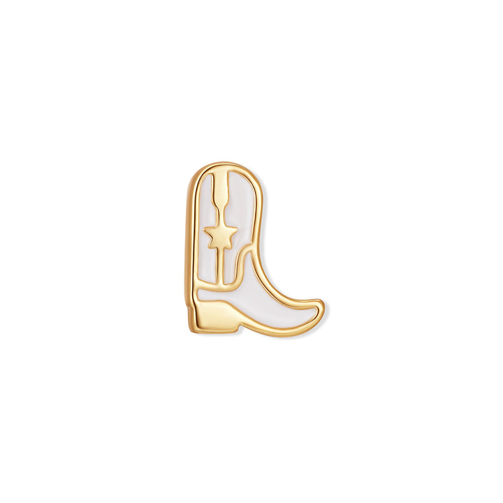 Cowboy Floating Locket Charm