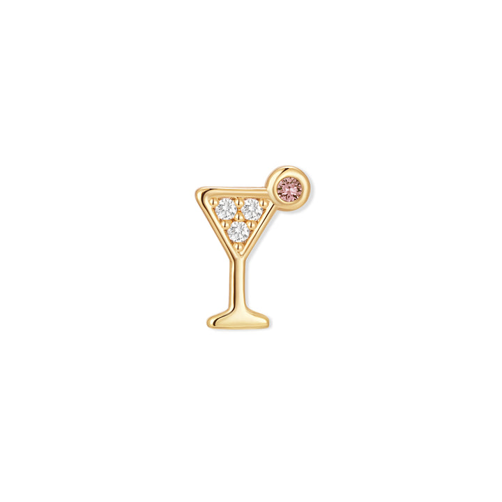 Martini Floating Locket Charm