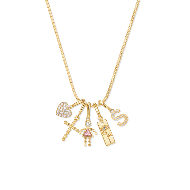 Waterproof Build Your Own Charm Necklace