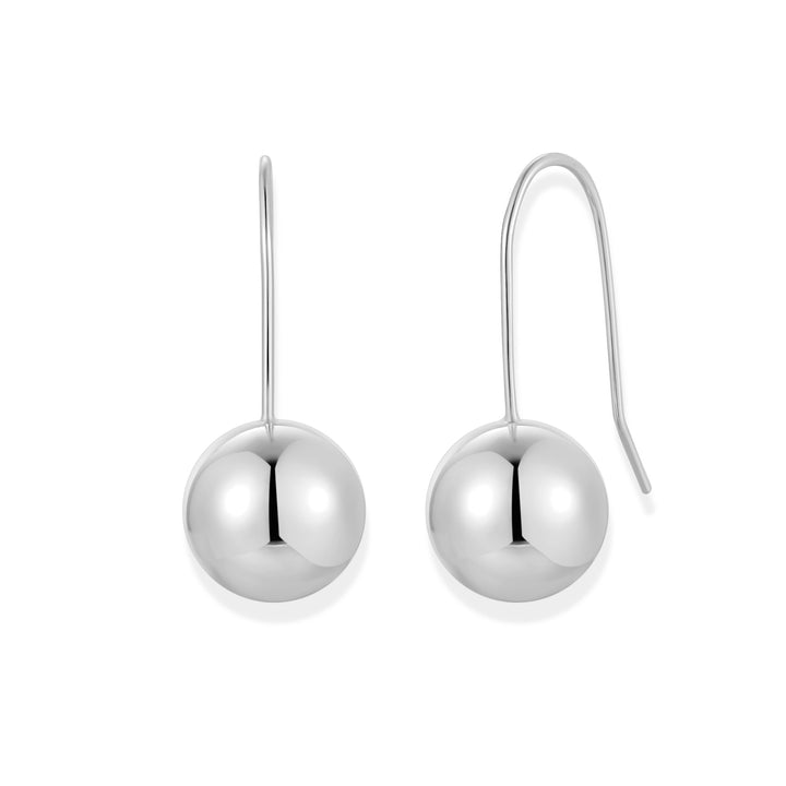 Metal Ball Dangle Drop Earrings