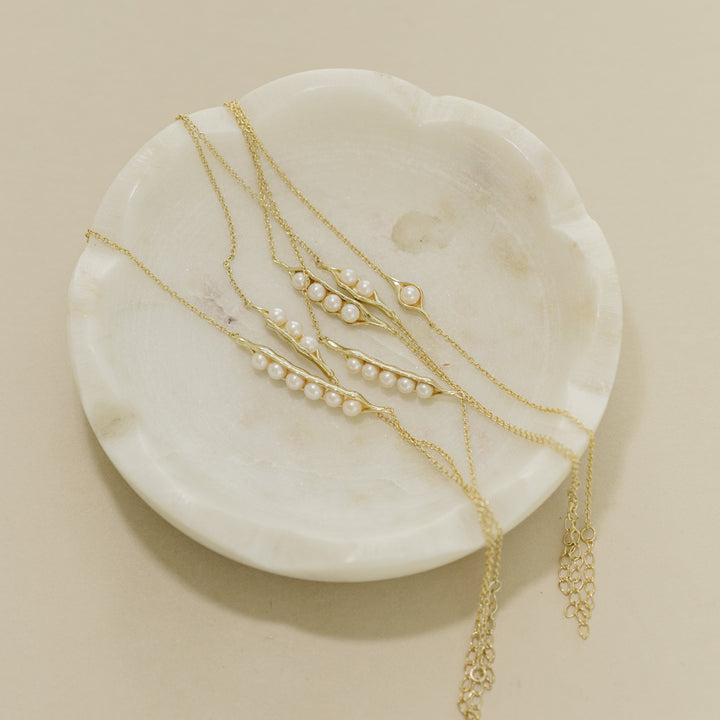 Peas in a Pod Pearl Bracelet