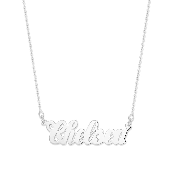 Simple Script Custom Name Necklace