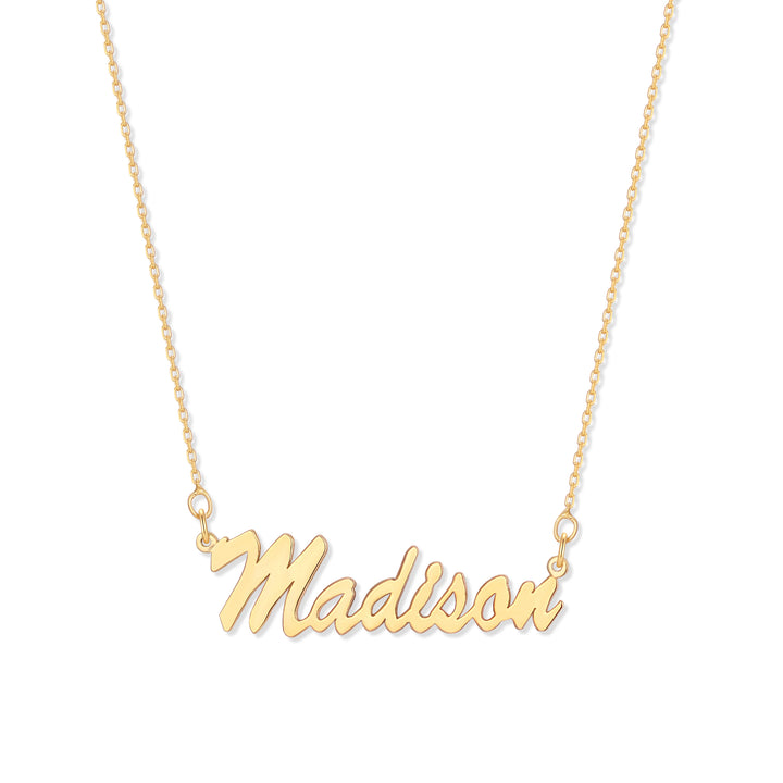 Gold Personalized Name Necklace