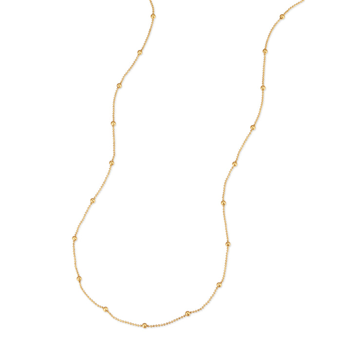 Waterproof Beaded Chain Necklace