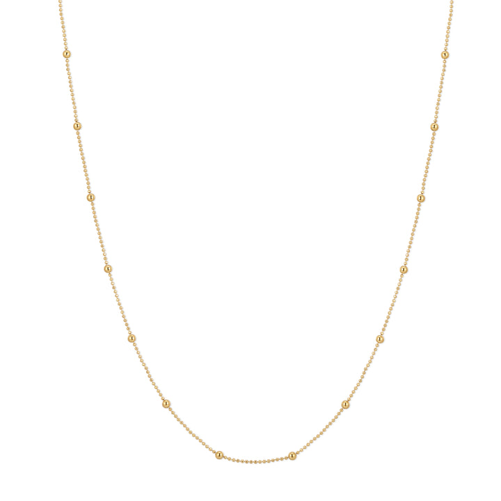 Waterproof Beaded Chain Necklace
