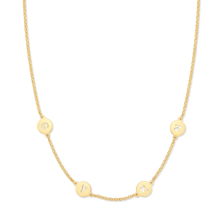 The Family Initial Necklace