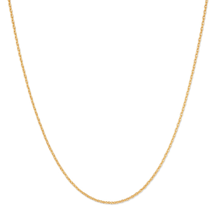 Cross Diamond Cut Chain