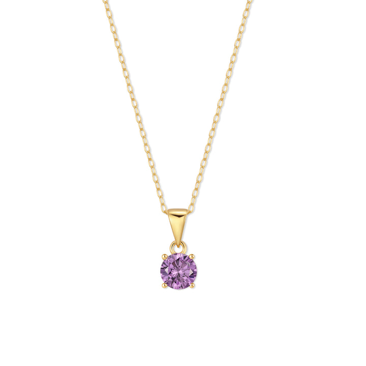 Custom Birthstone Pendant