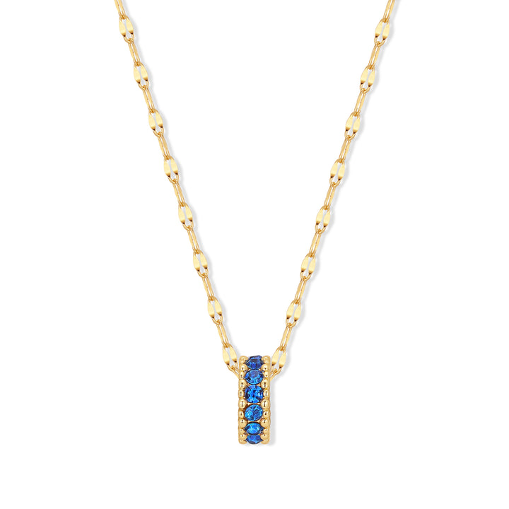 Build Your Own Custom Rondelle Birthstone Necklace