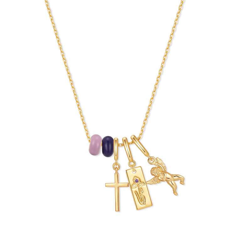 Build Your Own Birthstone Enamel Bead Necklace