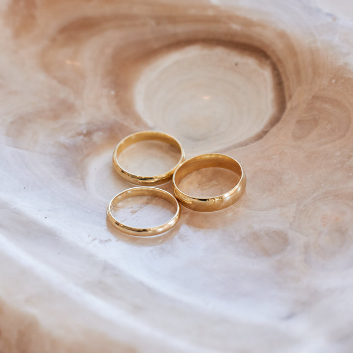 Engraved Couples Message Ring