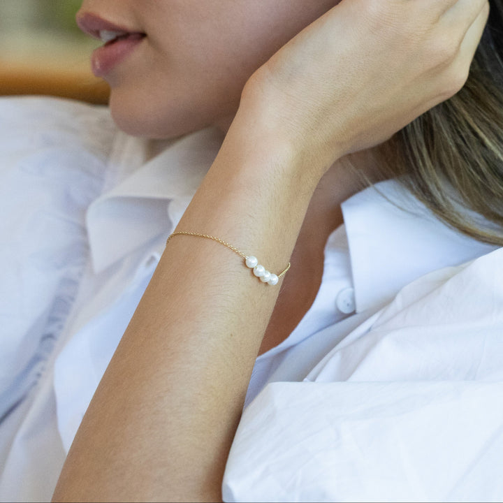 Pearl Station Bracelet