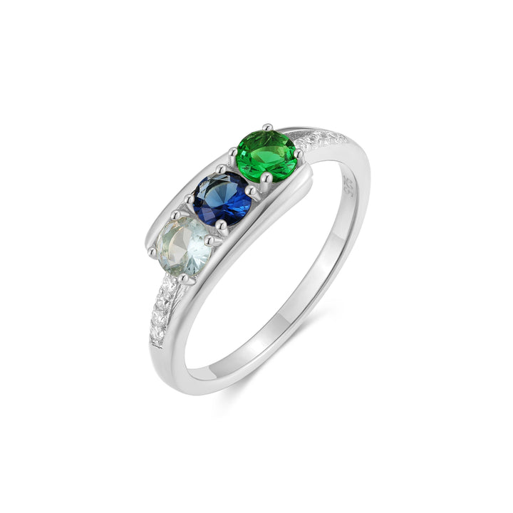 Custom Petite Birthstone Mother&
