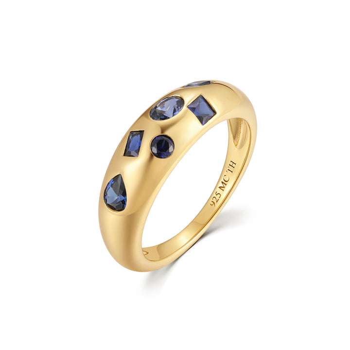 Gold Vermeil Ombre Birthstone Ring – Mill Rock East