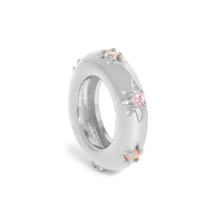 October Starburst Birthstone Eternity Charm