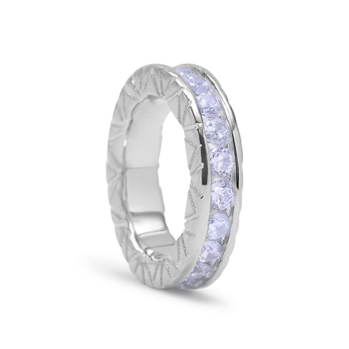 Silver June Eternity Charm