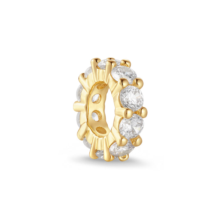 Birthstone Rondelle Charm