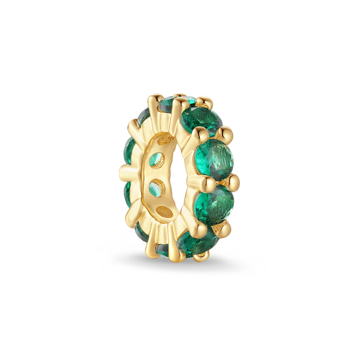 Birthstone Rondelle Charm