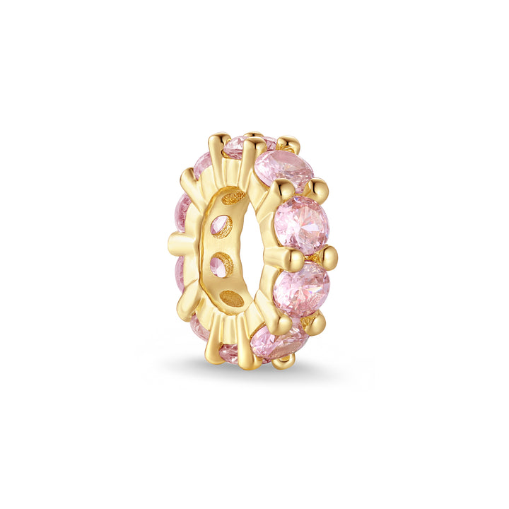 Birthstone Rondelle Charm