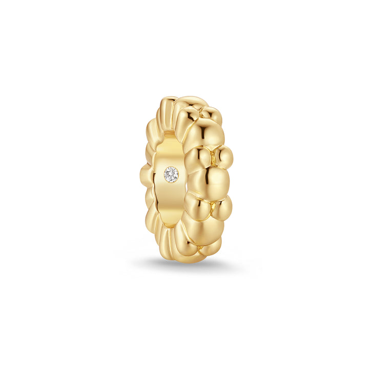 Texture Rondelle Charm