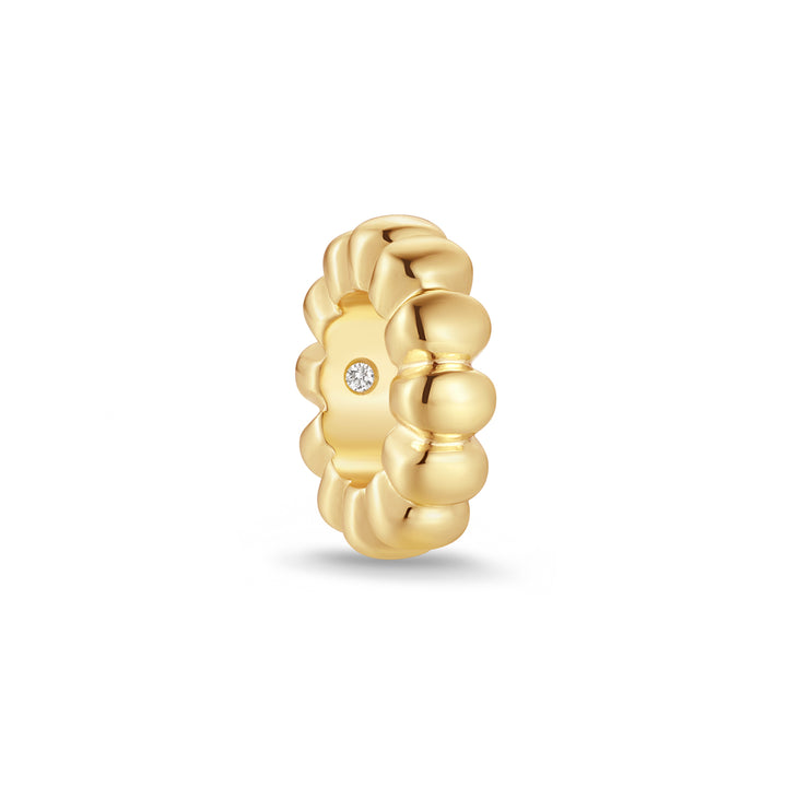 Beaded Rondelle Charm