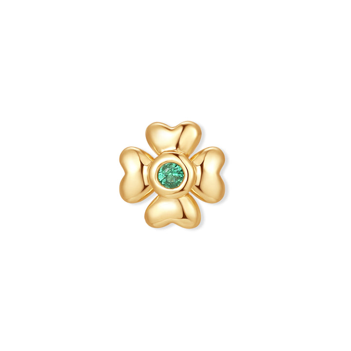 Clover Floating Locket Charm
