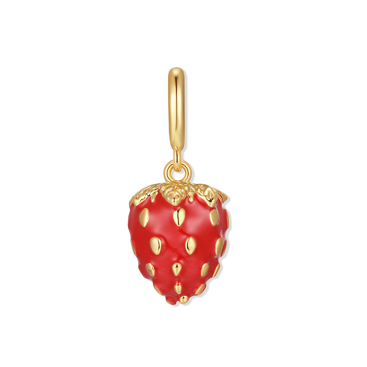 Waterproof Strawberry Charm