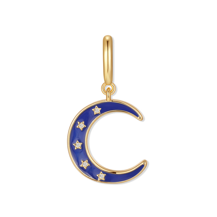 Waterproof Celestial Moon Charm