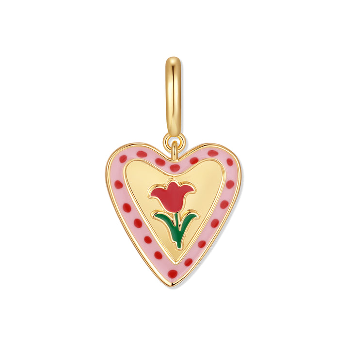 Waterproof Rose Charm