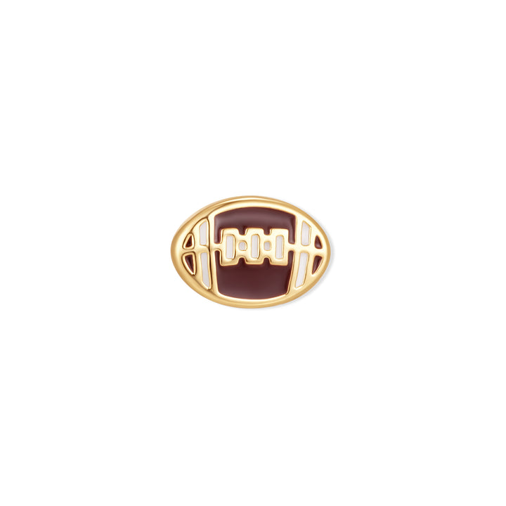 Football Floating Locket Charm