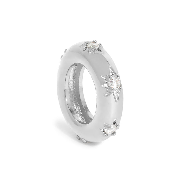 April Starburst Birthstone Eternity Charm